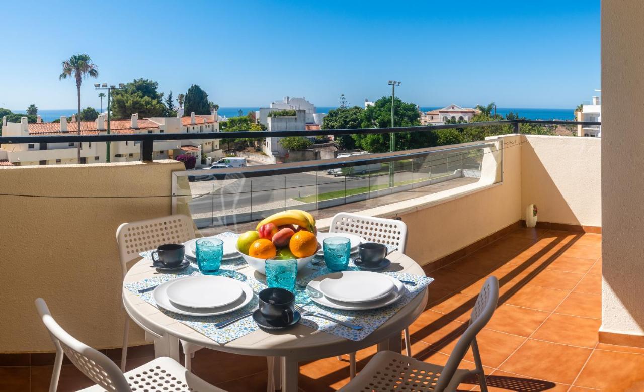 Sea View T1 Apartment - Free Wifi - Swimming Pool Albufeira Eksteriør billede