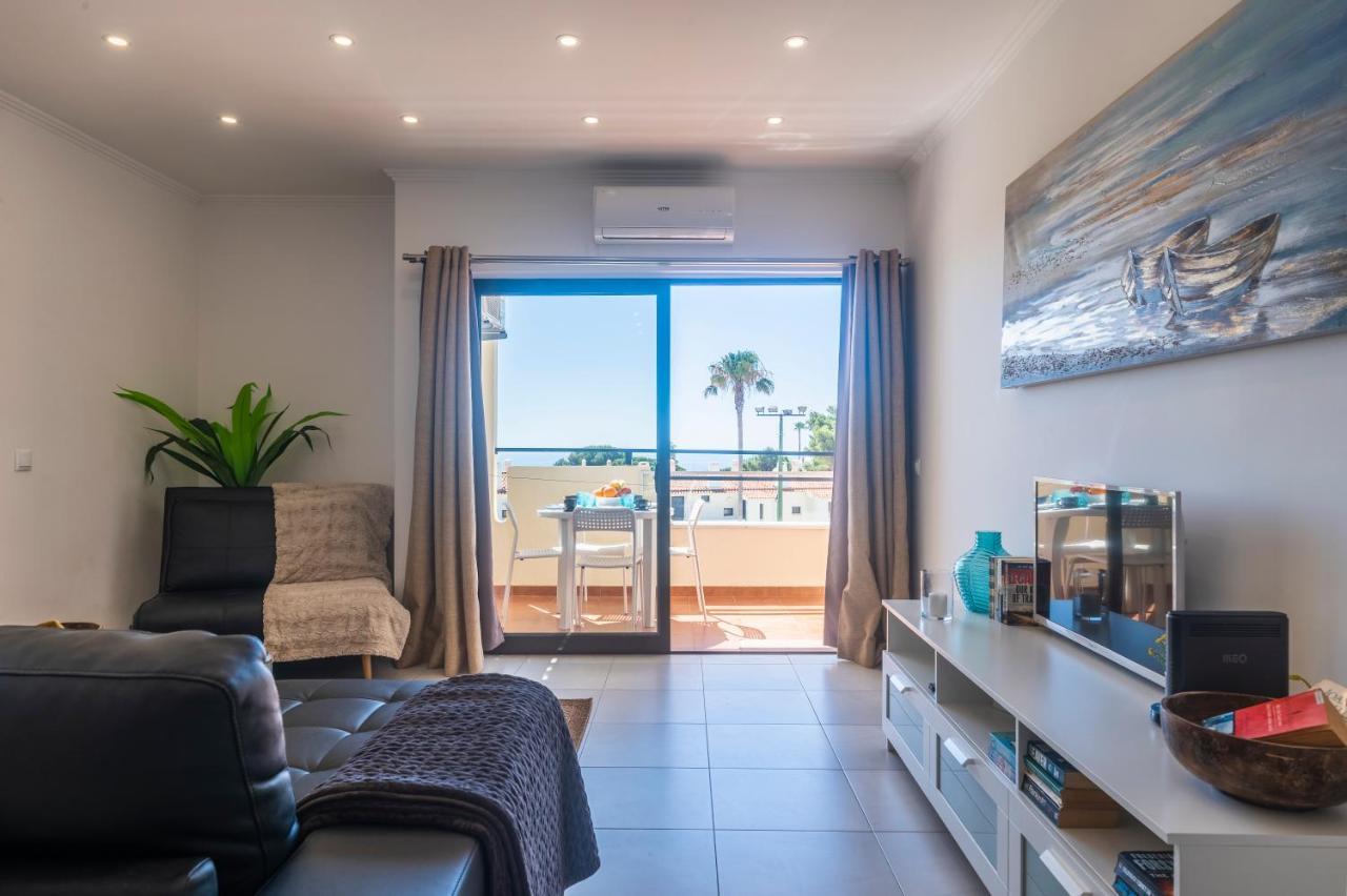 Sea View T1 Apartment - Free Wifi - Swimming Pool Albufeira Eksteriør billede