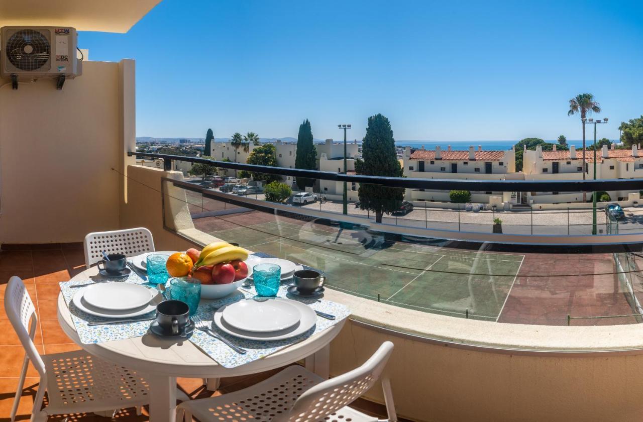 Sea View T1 Apartment - Free Wifi - Swimming Pool Albufeira Eksteriør billede